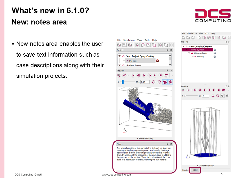 Notes area