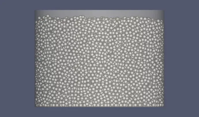 multisphere packing 2 spheres